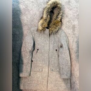 J.Crew stadium cloth coat